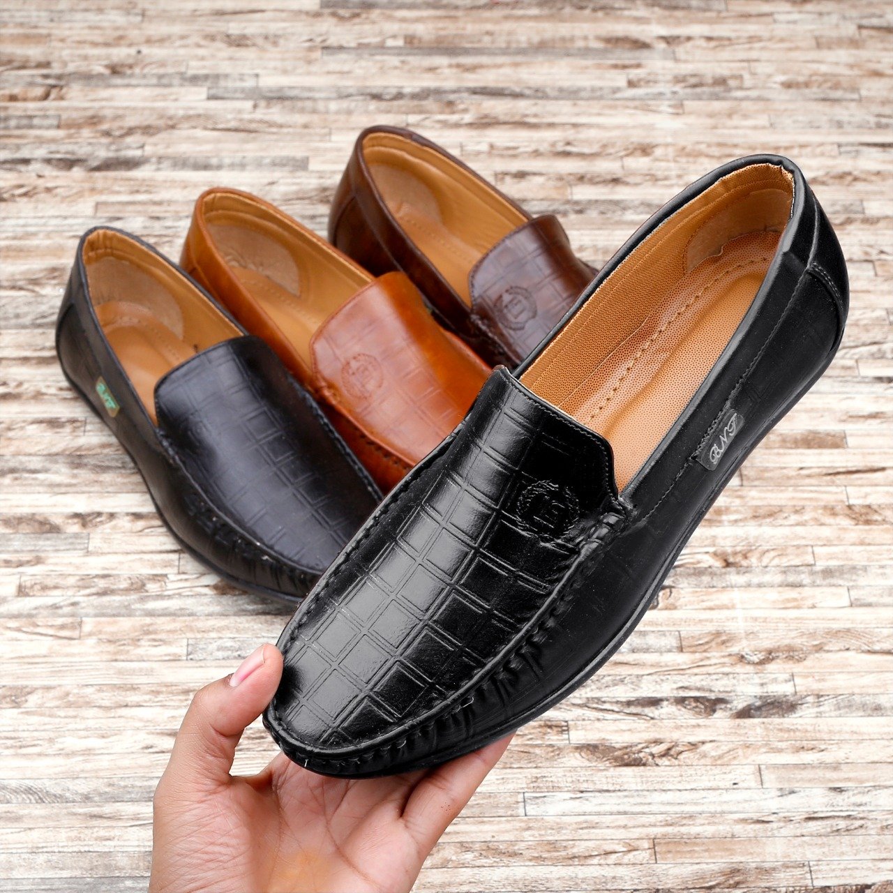Synthetic Leather Loafers Shoes for Men - SR FASHIONS