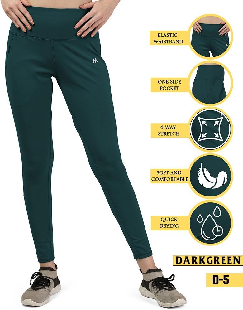 Buy Keoti Gym & Sports Wear Leggings Ankle Length - Workout Trousers -  Stretchable Striped Jeggings - Yoga Track Pants for Girls & Women Online at  Best Prices in India - JioMart.
